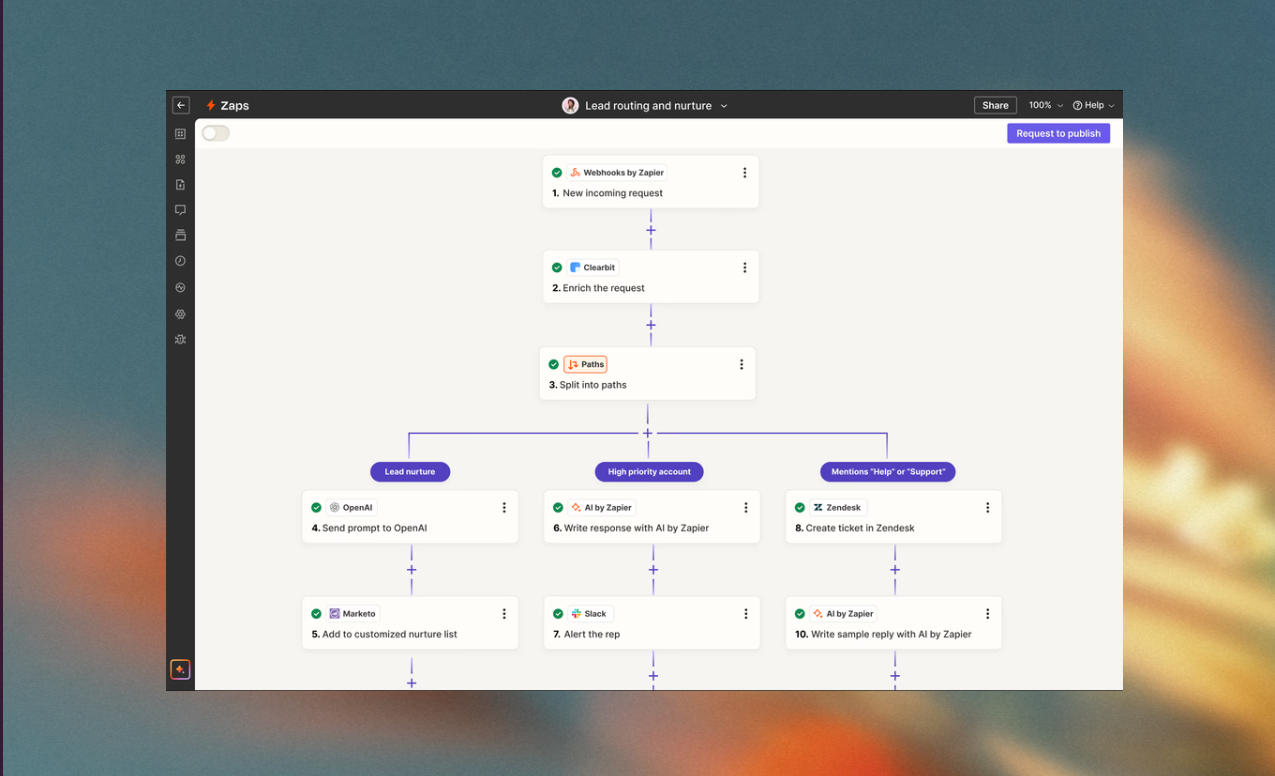 Liocha Workflow Editor